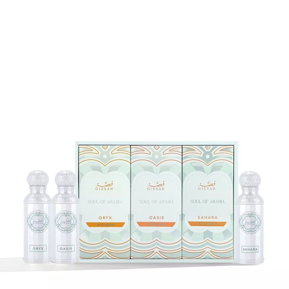Soul Of Arabia Set 3 x50ML by Gissah Perfumes