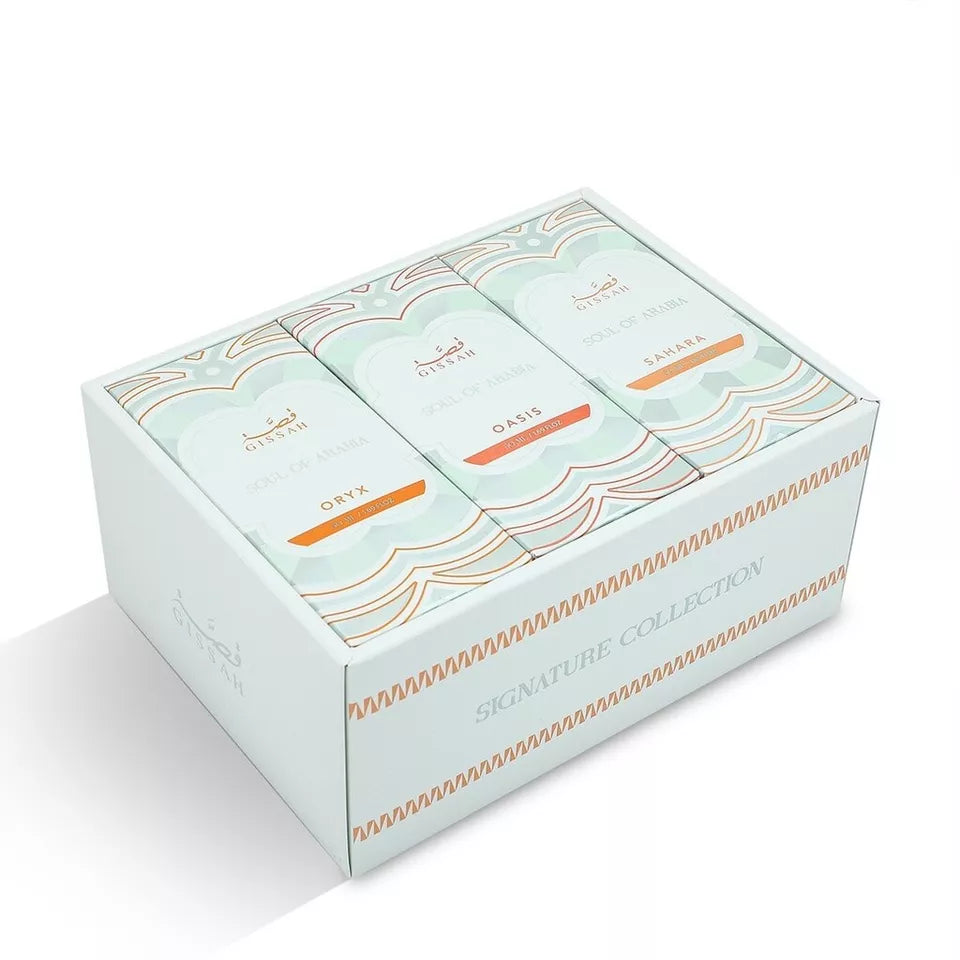 Soul Of Arabia Set 3 x50ML by Gissah Perfumes