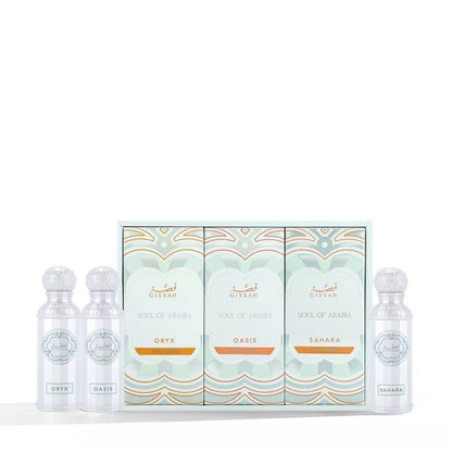 Soul Of Arabia Set 3 x50ML by Gissah Perfumes